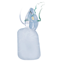 ADULT HI CONC.NONREBREATH MASK 1V+2.1 TUBE loose Each