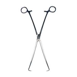 Livingstone Uterine Polyp Forceps, Duplay, 280mm, Double Curved, Each Each