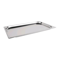 Vogue Gastronorm Tray, 1/1 20mm, Stainless Steel, 3L, Each Each