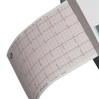 Welch Allyn Electro Cardiogram Biodegradable Paper, Z-Fold, Thermal, 210 x 280mm, 200/Pack (CP100) Pack