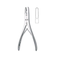 Ruskin Rongeur Bone Forceps, 18cm, Stainless Steel, Each Each