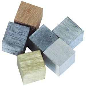 Cube Biodegradable Wood 20cm Each