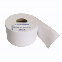 Ultrabody White Cotton Waxing Roll, 70mm x 100 metres (U22) Bleached and Stiffened Each