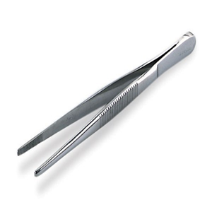 Livingstone Dressing Thumb Forceps, 150mm Turnover End, Blunt Points, Each Each