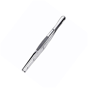 Livingstone Dissecting Tissue Forceps, 28cm, 3 x 4 Teeth, Stainless Steel, Each Each