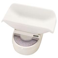 Wedderburn Analogue Dial Type Baby Scale with Tray, Capacity: 20kg or 44lbs, Graduation: 100g, White, Each (TI1380) Each