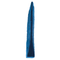 H&G Biodegradable Wooden Wedges, Blue, 12mm, 100/Pack Pack