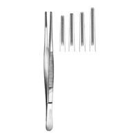 Livingstone Debakey Atrauma Tissue Forceps with Serrated Teeth