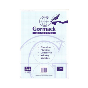 GRAPH PAD C101Y GORMACK A4 EACH Each