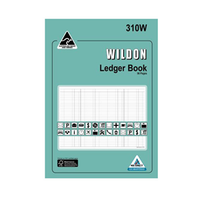 Wildon Ledger Book, 310W, Each Each