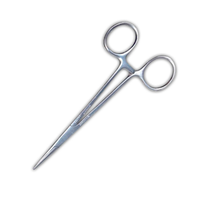 Adler Halsted Mosquito Haemostatic Artery Forceps, 12.5cm, Straight, Stainless Steel, Each Each