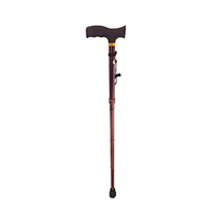 Livingstone Walking Stick, Foldable, Aluminium, Bronze, Adjustable 71-94 cm, 20 Pieces/Carton Carton