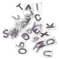 STENCIL X-RAY FILM MARKING LETTER A-Z Set